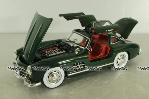 Mercedes 540K 1936, green, 24892, CHE ZHI 1:24