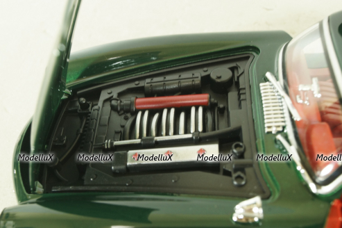 Mercedes 540K 1936, green, 24892, CHE ZHI 1:24