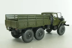 Урал-4320-31 бортовой с тентом, хаки, АвтоИстория 1:43