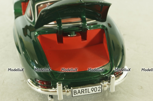 Mercedes 540K 1936, green, 24892, CHE ZHI 1:24