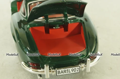 Mercedes 540K 1936, green, 24892, CHE ZHI 1:24