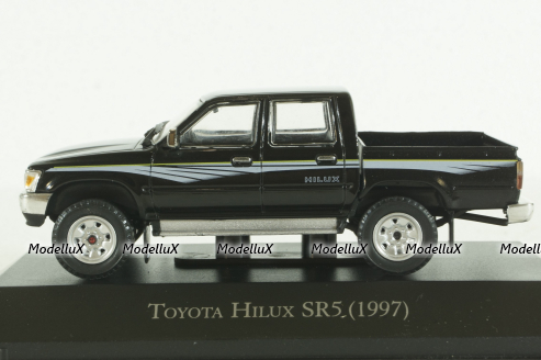 Toyota Hilux SR5 1997 black, Altaya 1:43 
