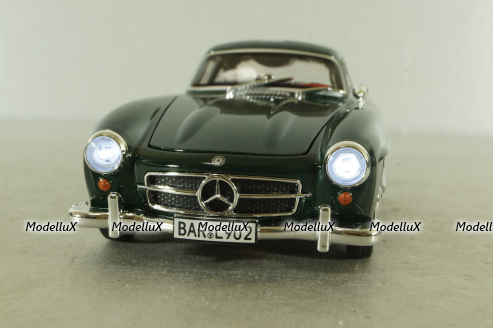 Mercedes 540K 1936, green, 24892, CHE ZHI 1:24