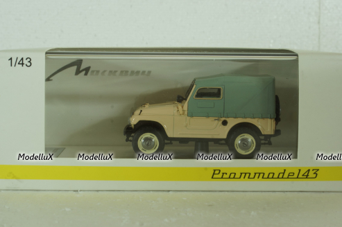 Москвич-415 4х4 бежевый, Prommodel43 1:43 Раритет!