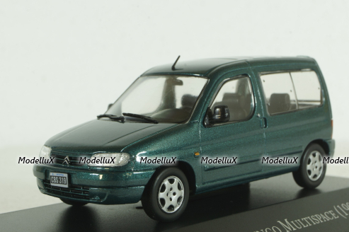 Citroen Berlingo Multispace 1999 greenmetallic, Altaya 1:43