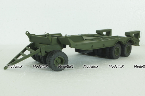 Прицеп ЧМЗАП-5208, хаки, Modellux 1:43