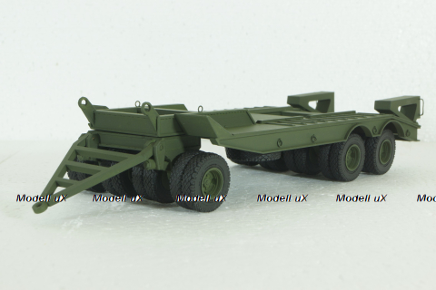 Прицеп ЧМЗАП-5208, хаки, Modellux 1:43