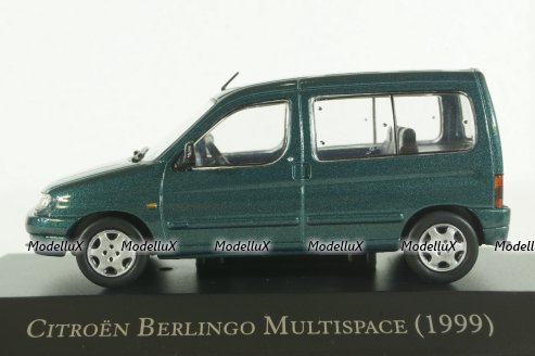 Citroen Berlingo Multispace 1999 greenmetallic, Altaya 1:43