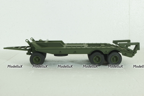 Прицеп ЧМЗАП-5208, хаки, Modellux 1:43