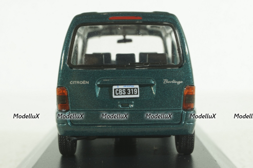 Citroen Berlingo Multispace 1999 greenmetallic, Altaya 1:43