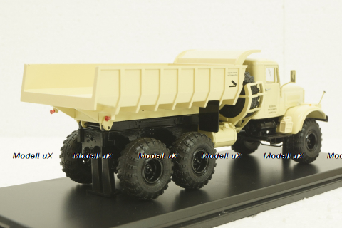 КрАЗ-255Б самосвал 6х6 (бежевый), SSM1182, SSM 1:43