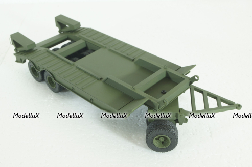 Прицеп ЧМЗАП-5208, хаки, Modellux 1:43
