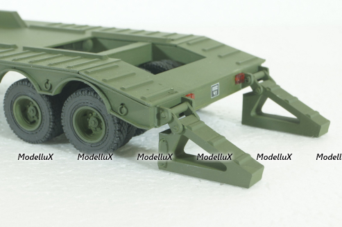 Прицеп ЧМЗАП-5208, хаки, Modellux 1:43
