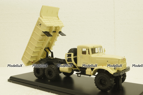 КрАЗ-255Б самосвал 6х6 (бежевый), SSM1182, SSM 1:43