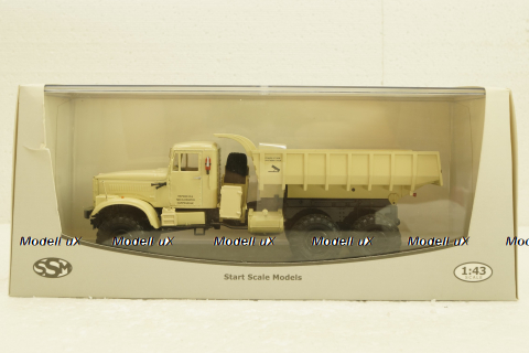 КрАЗ-255Б самосвал 6х6 (бежевый), SSM1182, SSM 1:43
