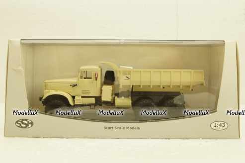 КрАЗ-255Б самосвал 6х6 (бежевый), SSM1182, SSM 1:43