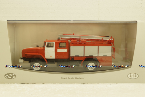 Урал-43206 ПСА-2, пожарная автоцистерна, SSM1235, SSM 1:43