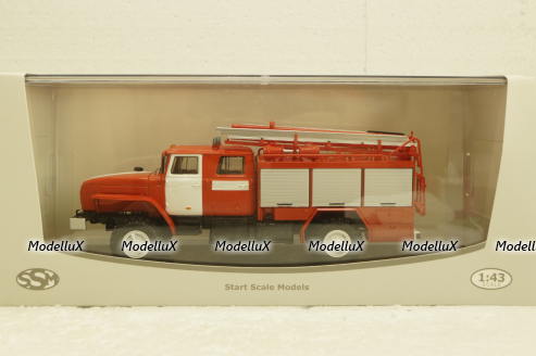 Урал-43206 ПСА-2, пожарная автоцистерна, SSM1235, SSM 1:43