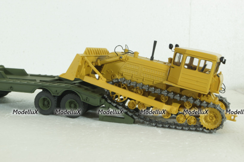 Прицеп ЧМЗАП-5208, хаки, Modellux 1:43