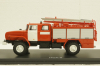 Урал-43206 ПСА-2, пожарная автоцистерна, SSM1235, SSM 1:43