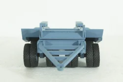 Прицеп ЧМЗАП-5208 , серо/голубой, Modellux 1:43