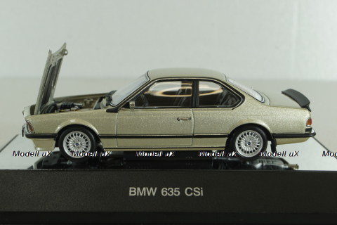 BMW 635 CSI (E24) 1980, beige, 50509, Autoart 1:43