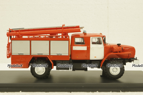 Урал-43206 ПСА-2, пожарная автоцистерна, SSM1235, SSM 1:43