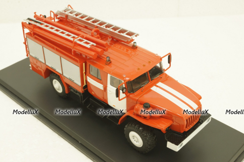 Урал-43206 ПСА-2, пожарная автоцистерна, SSM1235, SSM 1:43