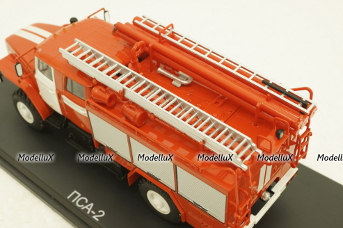 Урал-43206 ПСА-2, пожарная автоцистерна, SSM1235, SSM 1:43