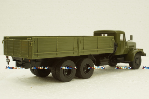 Краз-257Б1, бортовой хаки Автолегенды СССР №30, Грузовики, 1:43