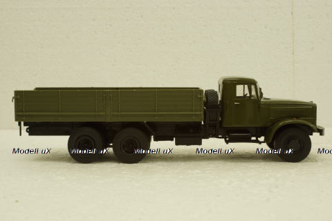 Краз-257Б1, бортовой хаки Автолегенды СССР №30, Грузовики, 1:43