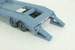 Прицеп ЧМЗАП-5208 , серо/голубой, Modellux 1:43