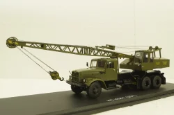 КРАЗ-257 КС-4561 Автокран, SSM1394, SSM 1:43