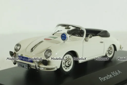 Porsche 356A Cabrio, Polizei, 450256600, Schuco 1:43