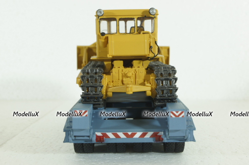 Прицеп ЧМЗАП-5208 , серо/голубой, Modellux 1:43