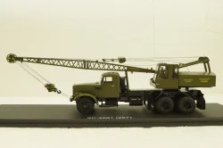 КРАЗ-257 КС-4561 Автокран, SSM1394, SSM 1:43