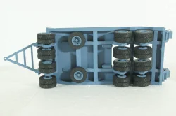 Прицеп ЧМЗАП-5208 , серо/голубой, Modellux 1:43