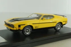 Ford Mustang Mach 1 1971, yellow, PRD397J, Premium X 1:43