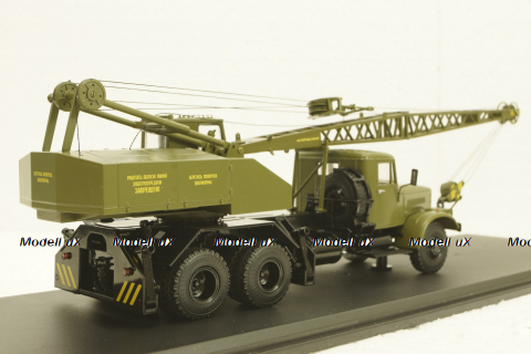 КРАЗ-257 КС-4561 Автокран, SSM1394, SSM 1:43