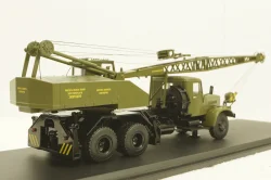 КРАЗ-257 КС-4561 Автокран, SSM1394, SSM 1:43