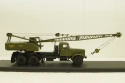 КРАЗ-257 КС-4561 Автокран, SSM1394, SSM 1:43