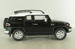Toyota FJ Cruiser 2008, black, C4172, CHE ZHI 1:24