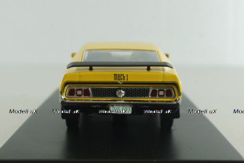 Ford Mustang Mach 1 1971, yellow, PRD397J, Premium X 1:43