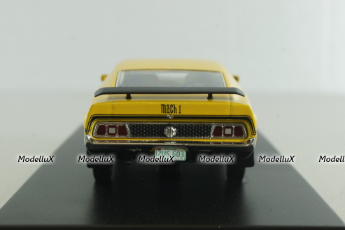 Ford Mustang Mach 1 1971, yellow, PRD397J, Premium X 1:43