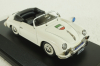 Porsche 356A Cabrio, Polizei, 450256600, Schuco 1:43