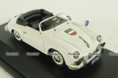 Porsche 356A Cabrio, Polizei, 450256600, Schuco 1:43