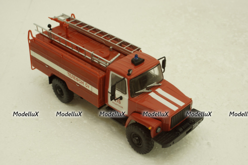 АЦ-30(3307) пожарный, Наши Грузовики №30 1:43