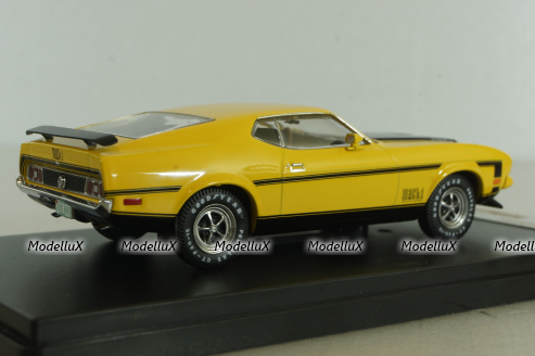 Ford Mustang Mach 1 1971, yellow, PRD397J, Premium X 1:43