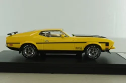Ford Mustang Mach 1 1971, yellow, PRD397J, Premium X 1:43