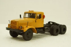 Краз-258Б1 тягач, желтый, Наши Грузовики №12 1:43
